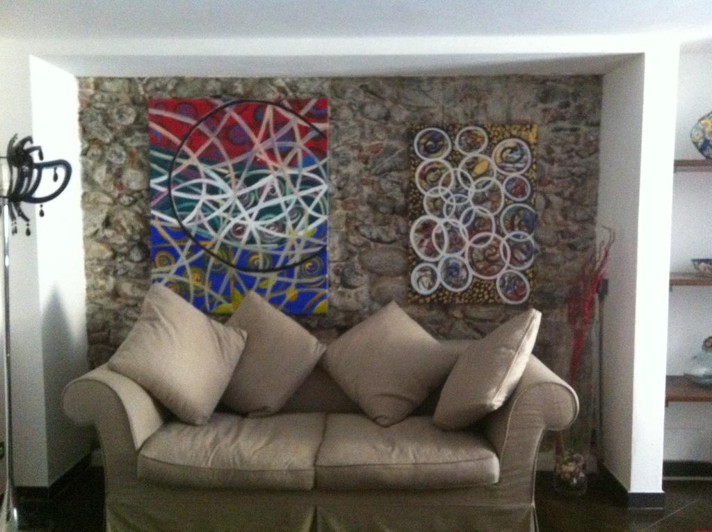 Hotel Pensione Moderna Bonassola Rum bild